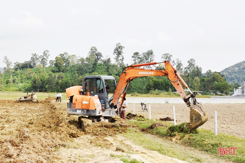 Lộc Hà chú trọng đầu tư hạ tầng, phục vụ sản xuất