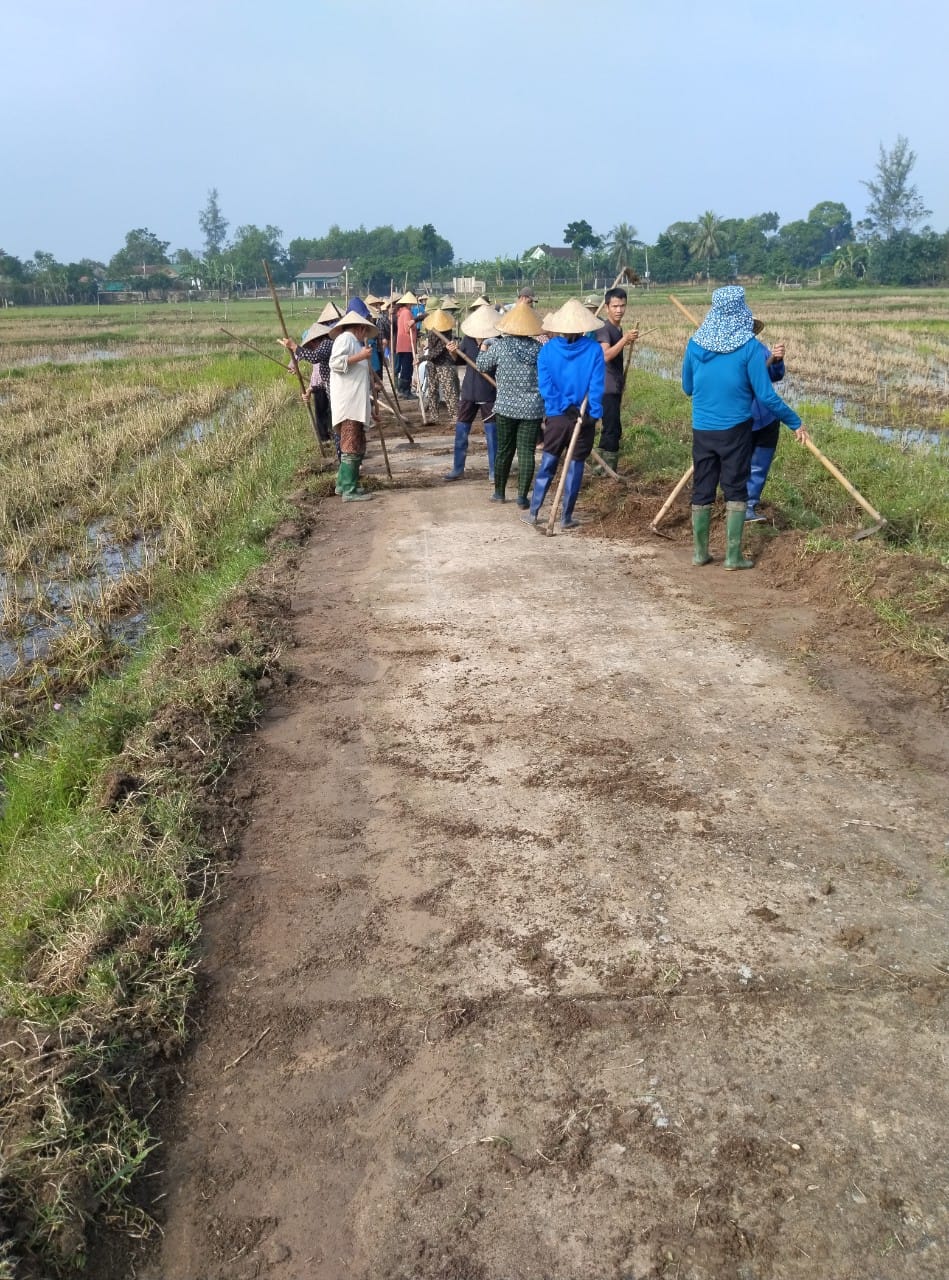 Thông báo ra quân làm thủy lợi nội đồng